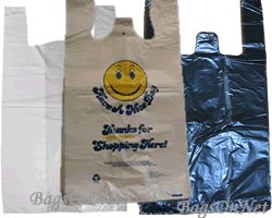 Extra Large Size Plastic Shopping Bags Image - Click for more of these