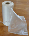 10" W x 15" H - Bags On Roll Clear Plastic