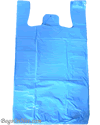 Extra-Large, 18"Wx8"Dx32"H, Blue, Shopping Bags