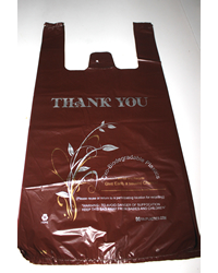 Large Chocolate Oxo Biodegradable Plastic Bags