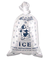 Ice Bags with Twist Ties - 10 LB Capacity