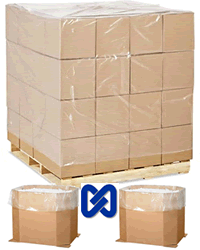 Pallet Covers/Bin Liners - 51" x 49" x 85" - 2MIL