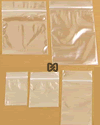 Reclosable Bags, 3 x 4", 4 MIL, Clear