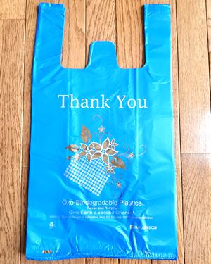 Mini Jumbo Blue Oxo Biodegradable Plastic Bags
