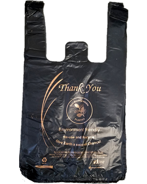 Small Black Oxo-Biodegradable Bags, 1K