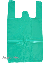 Large Green Plastic Shopping Bags