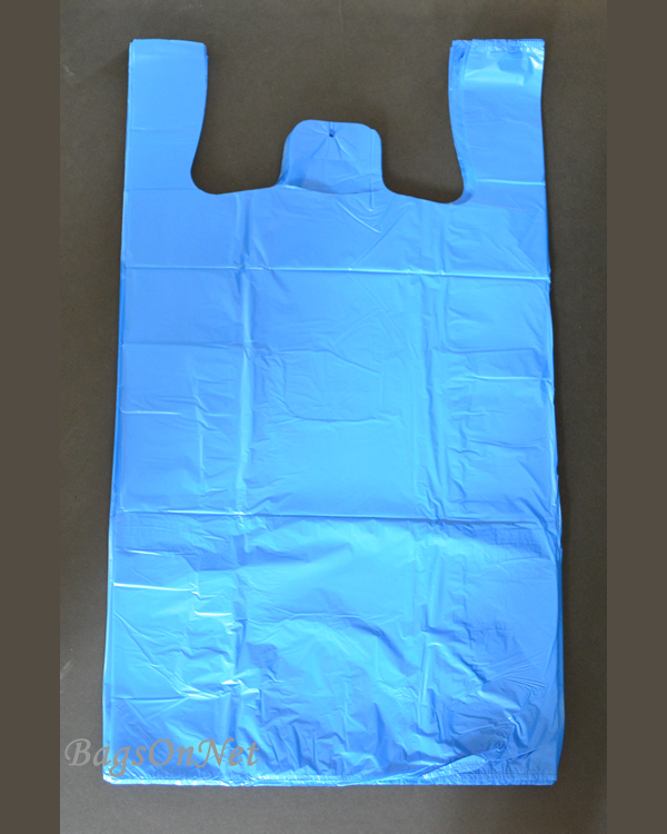 Medium Size Blue Oxo-Biodegradable Plastic Shopping Bags - Packed 1000 per  Box - BagsOnNet