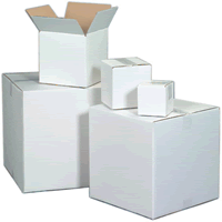 White Corrugated Boxes