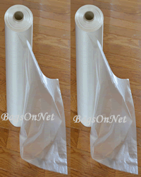 Freezer Bags on Roll 10" W x 15" H w/Tie