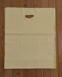 Die-Cut Bags - Ivory Color - 20" W x 20" H + 5" D