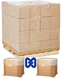 Pallet Covers/Bin Liners - 68" x 65" x 87" - 3MIL