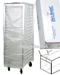 Bun Rack Covers - 52" x 80" H - LLDPE