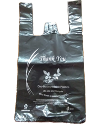 Small Black Oxo-Biodegradable Bags