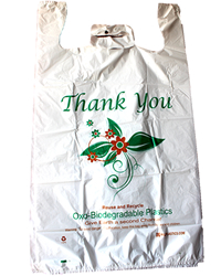 Large Plastic Shopping Bags 17x8x29 .71m 500/cs