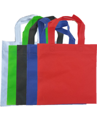 Reusable, Stitched Handle, Multi Colors Small Bags