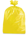 Yellow Plain 17 Micron HDPE Liners 40x48"