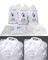 Ice Bags with Draw String - 10 LB Capacity