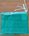 Leno Mesh Bags w/Drawstring – Green Color - 30 LB