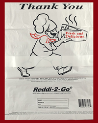 Tamper-proof Pizza Delivery Bags