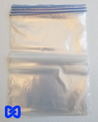 4 mil. Quart size Zip lock storage bags (100 per bag)